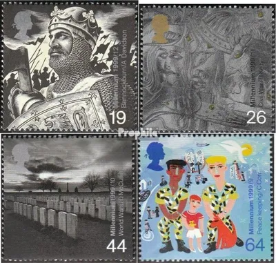 Produktbild von Briefmarken Großbritannien 1999 Mi 1827-1830 (kompl.Ausg.) postfrisch Militär