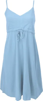 Produktbild von Einfarbiges Casual Trägerkleid, Baumwoll Minikleid - Hellblau, Damen, Baumwolle, Größe: S