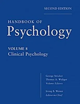 Immagine prodotto di Handbook of Psychology, Clinical Psychology