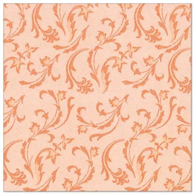 Image de Papstar serviettes 40cm 1/4 pli Royal Damascato nectarine 50 pcs.