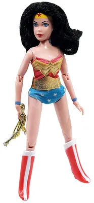 Immagine prodotto di Action figure retro Wonder Woman, Mego Comics, 20 cm, codice prodotto 62823, multicolore, taglia unica