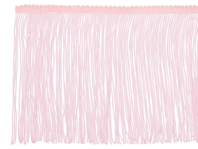 Productafbeelding van Decoratieve Franjesband voor DIY Projecten, Roze 15 cm x 9 m
