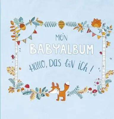 Produktbild von Mein Babyalbum - Hallo, das bin ich! (Jungen)