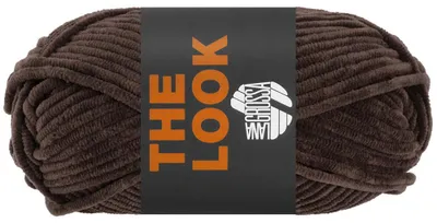 Zdjęcie produktu dla Lana Grossa THE LOOK 100 g aksamitnie miękka i stabilna przędza szenilowa 120 m kolor 022 - Mocha