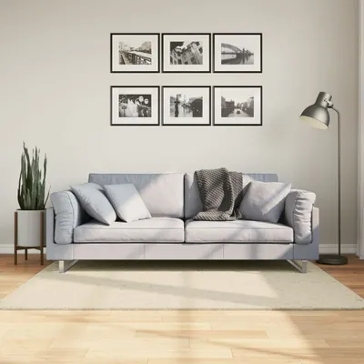 Produktbild von Best Möbel Teppich HUARTE Kurzflor Weich und Waschbar Creme 120x170 cm Design 2024