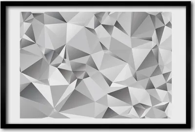 Produktbild von Bild 60x40 MDF-Rahmen, Wandkunst 3D-Abstraktion