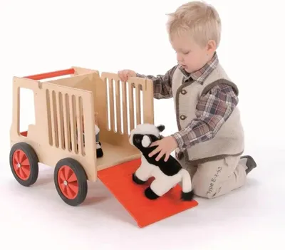 Produktbild von Tiertransporter aus Holz