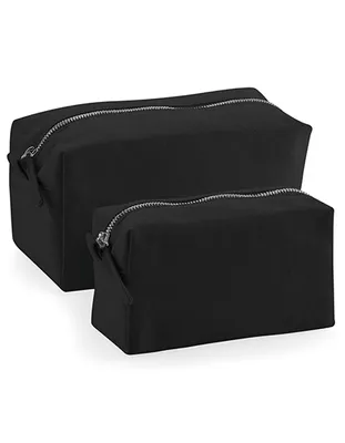 Produktbild von Westford Mill W552 | Canvas Accessory Case / Erhältlich in zwei Größen: S und L - Farbe: Black - Größe: L (21 x 11 x 11 cm