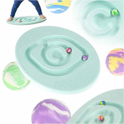 Produktbild von Balancierender Schwebebalken mit Kugeln blau