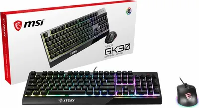 Obrázok produktu pre Klávesnica s myšou MSI Vigor GK30 Qwerty Španielska