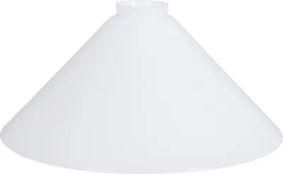 Produktbild von Schusterschirm Ø 300mm weiß Ersatzglas Lampenglas Glasschirm rund