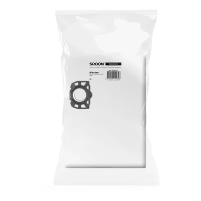 A package of vacuum cleaner bags is shown against a white background.