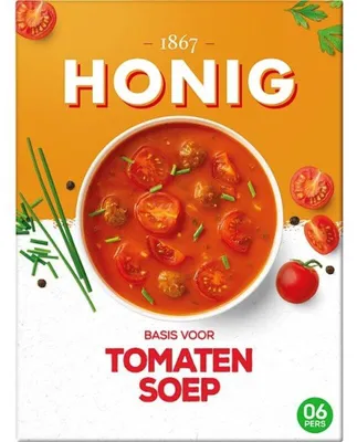 Immagine prodotto di Zuppa di pomodoro al miele 87g – Zuppa di pomodoro veloce, gustosa e semplice