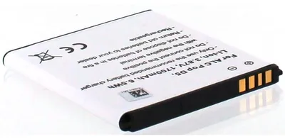 Produktbild von Akku für Alcatel TLI018D1 Li-Ion 3,8 Volt 1600 mAh weiß.