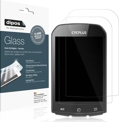Obrázok produktu pre 2x dipos GlassCC Cycplus GPS M1