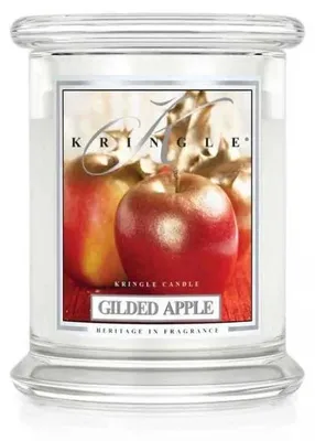 Obrázok produktu pre Kringle Candle Gilded Apple vonná sviečka stredná 2-knôtová (411 g)