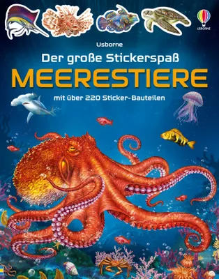 Produktbild von Der große Stickerspaß: Meerestiere