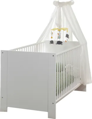 Image de Olja Lit bébé 70x140 cm, blanc.
