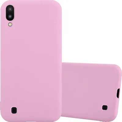 Produktbild von Cadorabo Hülle für Samsung Galaxy A10 / M10 Schutzhülle in Rosa Handyhülle TPU Silikon Etui Case Cover