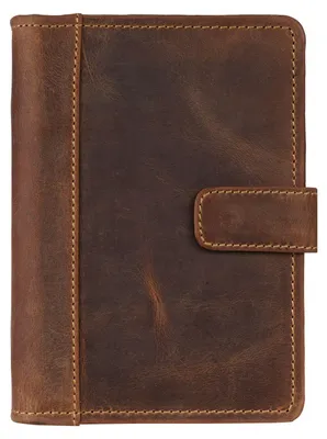 Produktbild von GREENBURRY Schreibmappe Vintage Business Planer A6 Brown braun