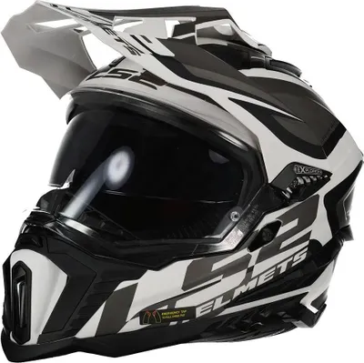 Produktbild von Ls2 Mx701 Explorer Alter Integralhelm Weiß S Weiß S
