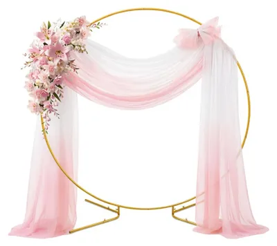 Immagine prodotto di Elzusha - Arco decorativo a forma di cuore per matrimoni, 1,8 metri, struttura in metallo