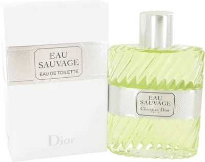 A product shot of Dior Eau Sauvage Eau de Toilette for men, with the box and bottle visible.