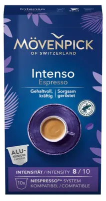 Image de Mövenpick INTENSO ESPRESSO capsules de café, 10 pièces