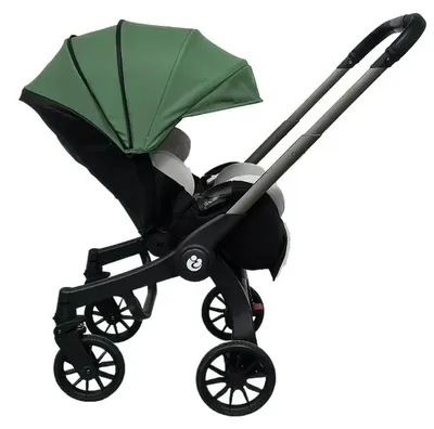Immagine prodotto di Passeggino, struttura compatta, leggero e ideale per i viaggi, colore verde