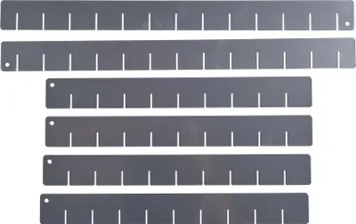 Produktbild von SW-Stahl 07013L Schubladenteiler, 6-teilig