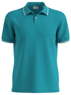 Produktbild von s.Oliver Herren Polo-Shirt – Regular Fit, Piqué, Polokragen