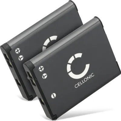 Image de CELLONIC 2x Batterie pour Appareil photo Compatible avec Nikon Coolpix S6900, Coolpix S3300, Coolpix S7000, EN-EL19 - (700mAh, 3.7V)
