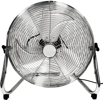 Obrázok produktu pre Esperanza Cyclone, Domáci lopatkový ventilátor, Chróm, Podlaha, Tabuľka, Hliník, Kov, 45 cm, Tlačidlá