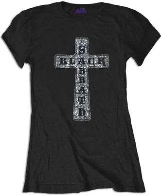 Zdjęcie produktu dla Black Sabbath Cross Black L Damskie Koszulka