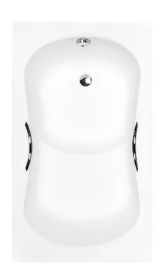 Produktbild von Badewanne ARIA REHAB plus 120x70 mit Füßen , mit Siphon (ohne Schürze)