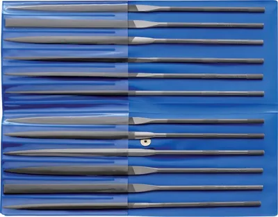 Obrázok produktu pre PFERD TOOLS 12314082 CORRADI needle file set Swiss cut 1 in PVC roll bag Length 160 mm 1 pc(s)