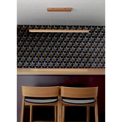 Produktbild von LED Pendellampe Smal Touch-Dimmer 1050lm Eiche-Geölt