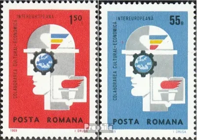 Produktbild von Briefmarken Rumänien 1969 Mi 2764-2765 (kompl.Ausg.) postfrisch INTEREUROPA