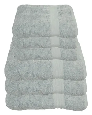 Produktbild von Julie Julsen Handtuch Set Silber,Set:6 tlg. 3 Badetücher 3 Handtücher