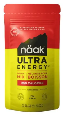 Immagine prodotto di Bevanda energetica Naak Energy Drink Mix, confezione singola, anguria, 72 g