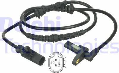 Produktbild von DELPHI ABS Sensor Raddrehzahl für LAND ROVER Discovery IV (L319) SS20367
