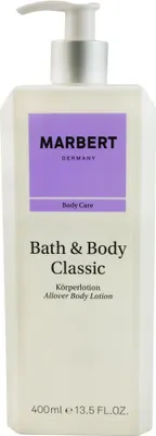 A product shot of a lotion bottle.