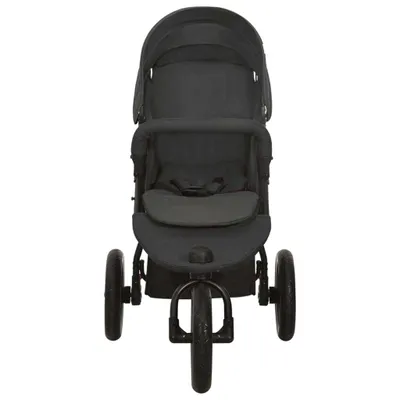 Immagine prodotto di vidaXL Passeggino in acciaio antracite