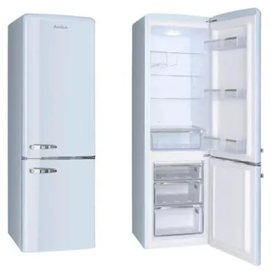 Zdjęcie produktu dla Amica KGCR 387100 L, 244 l, N-ST, 43 dB, 3 kg/24h, E, Niebieski