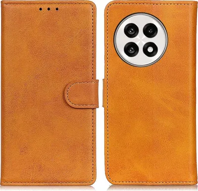Produktbild von OnePlus 13R Hülle - Coverup Luxus Klapphülle - Braun
