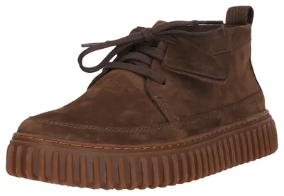 Produktbild von CLARKS Schnürschuhe Torhill Lace High mit gerippter Laufsohle 5228B Dark Brown Nub 44