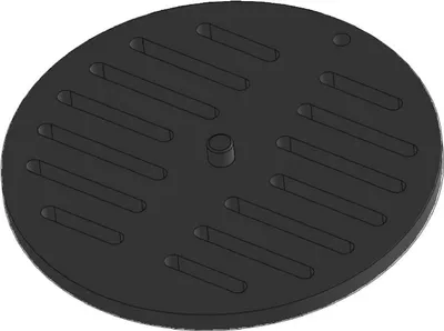 Produktbild von Kaminrost / Ascherost Ø 200x10mm passend für Olsberg Niborg**