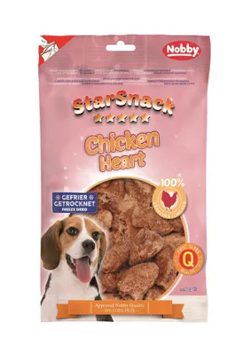 Produktbild von Nobby Starsnack Cicken Heart gefriergetrocknet 40 g