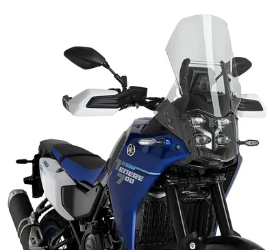 Productafbeelding van Windscherm Puig Touring, 550 x 360 mm, met ABE-certificaat, voor Yamaha Tenere 700, Tenere 700 Rally Edition, bouwjaar 2025 - 2026