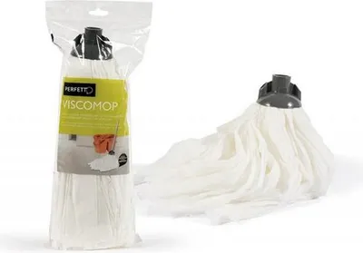Image de Perfetto 0028C Accessoires pour mop Housse d'essuyage Gris, Blanc